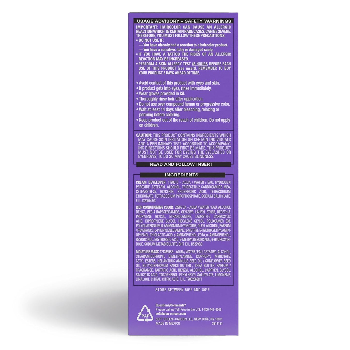 SoftSheen-Carson Interbeauty Dark and Lovely® Uplift Bleaching Kit with Powder, Developer, and Toner for Blonde Hair