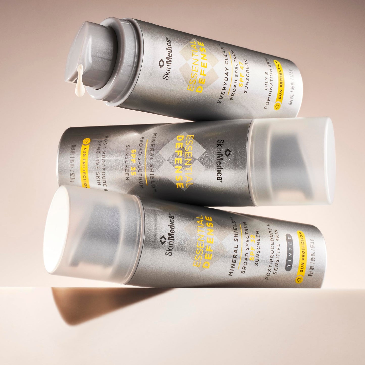 SkinMedica Essential Defense Mineral Shield SPF 32 Tinted Sunscreen for Face. This Lightweight, Facial Sunscreen is Ideal for Oily and/or Combination Skin, 1.85 Oz