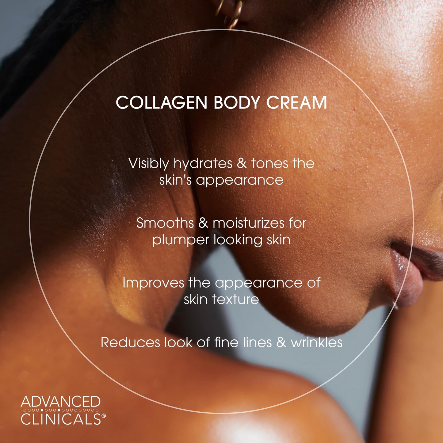 Advanced Clinicals Retinol Body Lotion + Collagen Cream Fragrance Free Face Moisturizer & Body Cream 2pc Skincare Set For Women & Men Helps Reduce Appearance Of Crepey Skin, Wrinkles, & Dry Skin, 2pc