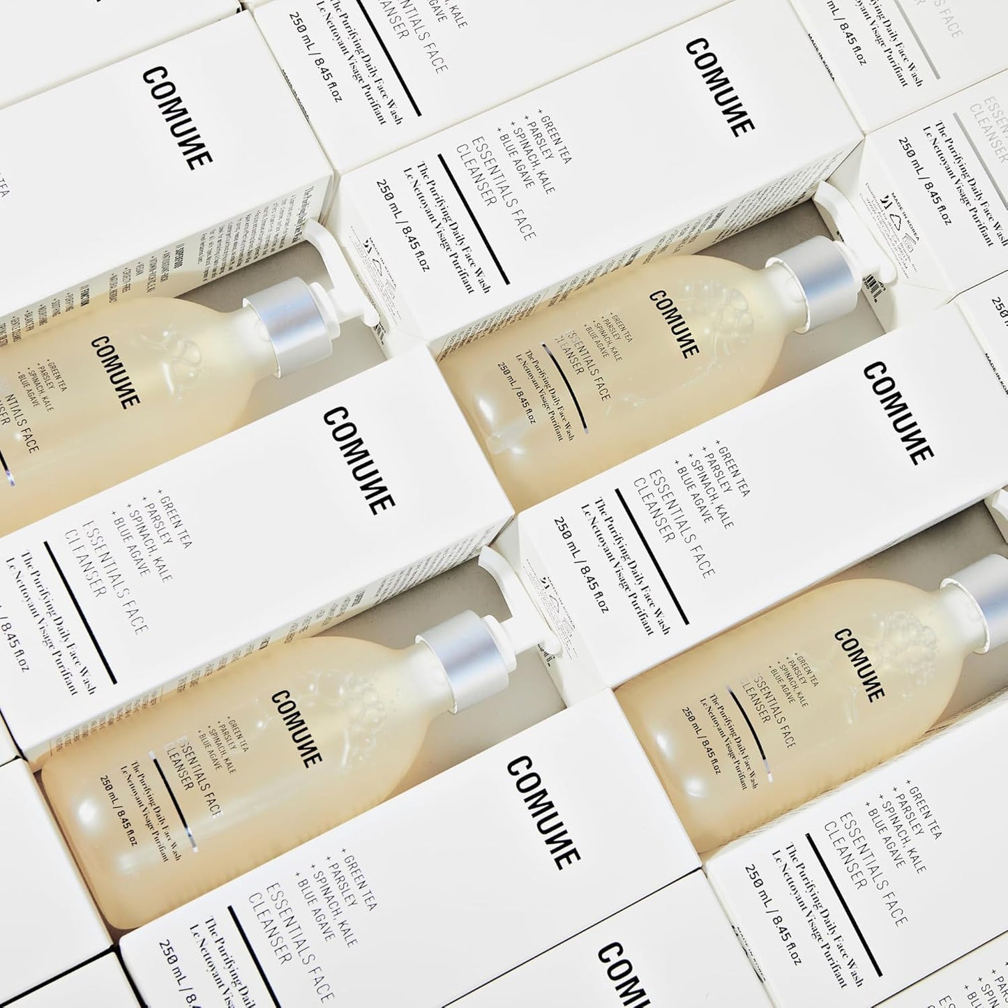 Essentials Face Cleanser - Gentle Superfood Formula for Clear, Healthy Skin | Removes Dirt & Makeup | 250 mL / 8.45 fl. oz