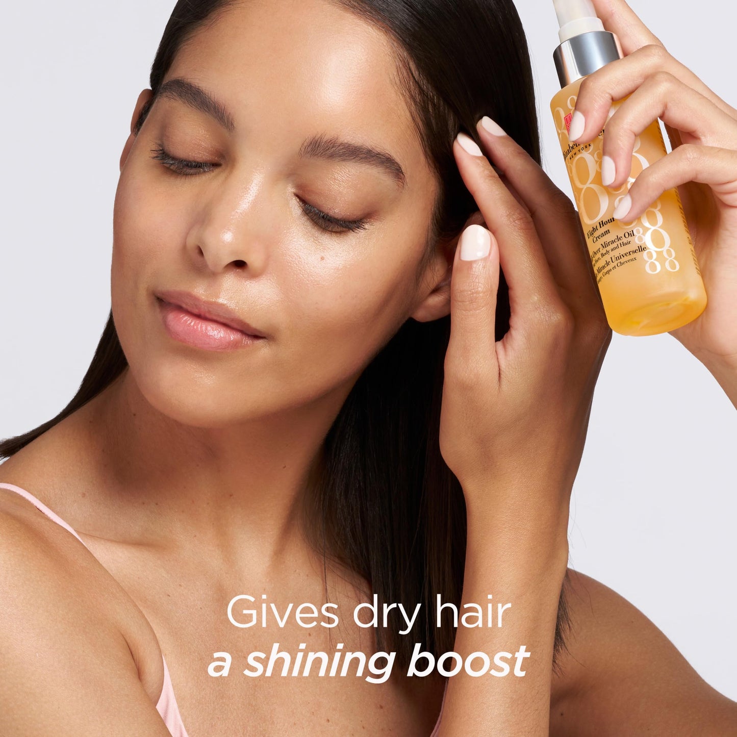 Elizabeth Arden Eight Hour All-Over Miracle Oil, Hydrating Spray Moisturizer for Face, Body & Hair, Vitamin E & Tsubaki Oil, Non-Comedogenic, Lightweight, 3.4 oz
