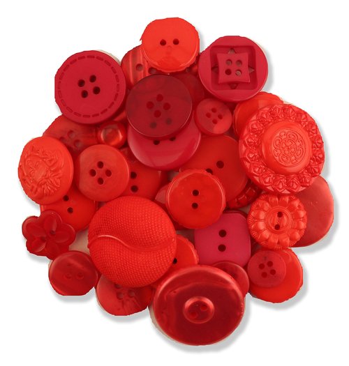Buttons Galore Grab Bag Big Red Button