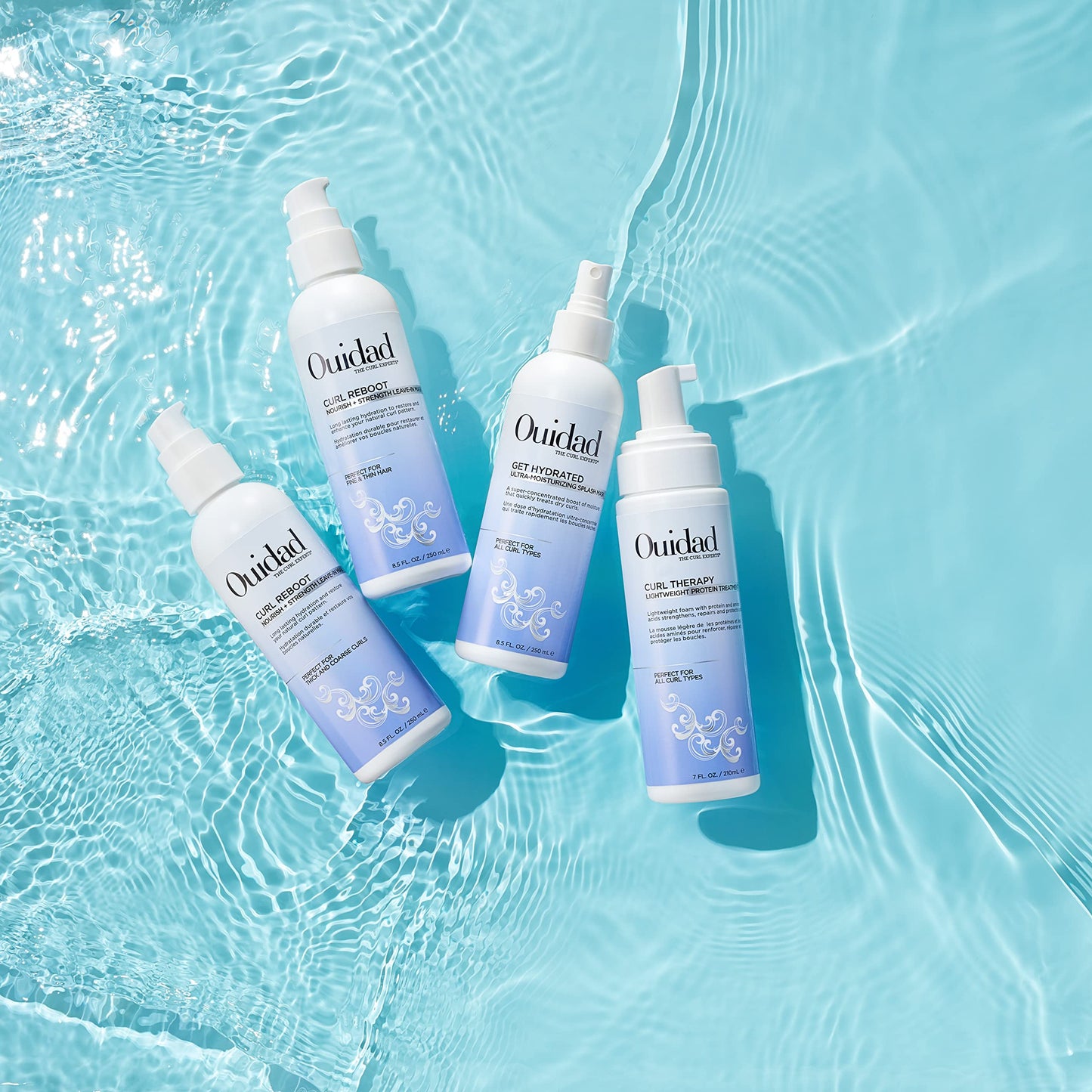 OUIDAD Curl Therapy Lightweight Protein Foam, 7 oz.