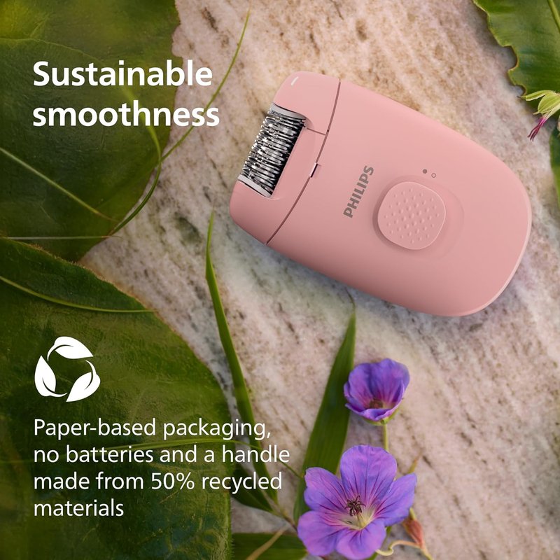 Philips Epilator Series 2000 - Corded Hair Removal Device for Women | Ideal for Legs & Body