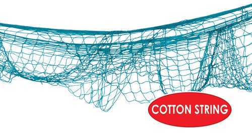 Fish Netting (turquoise) Party Accessory (1 count) (1/Pkg)