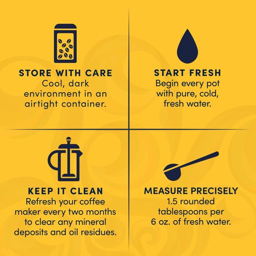 Gevalia French Roast Dark 100% Arabica Ground Coffee (12 oz Bag)