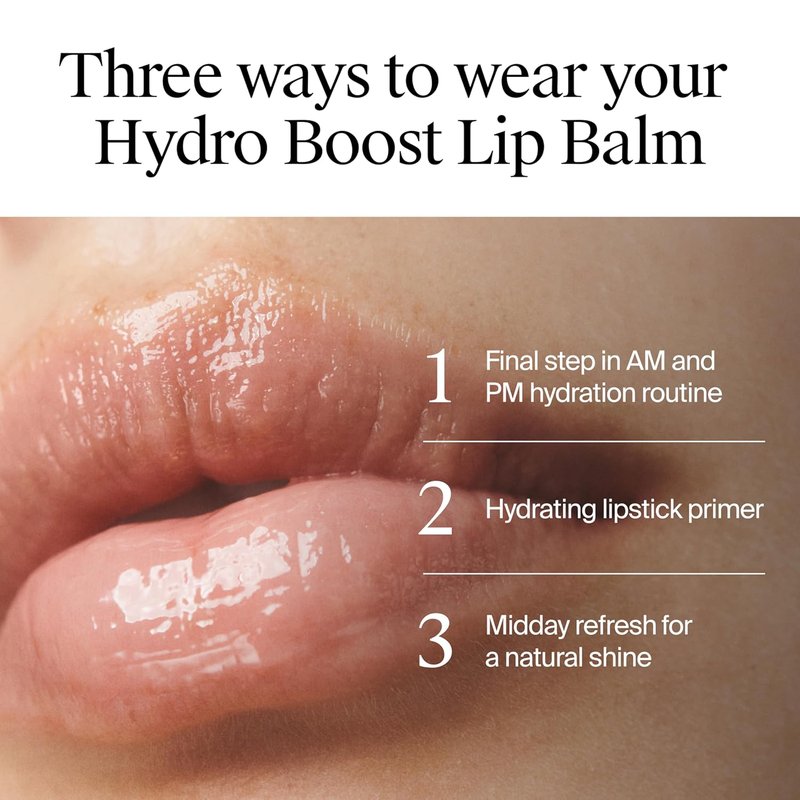Neutrogena Hydro Boost Lip Balm - Hydrating Hyaluronic Acid, Sheer Ice Nude | 0.5 oz Fragrance-Free
