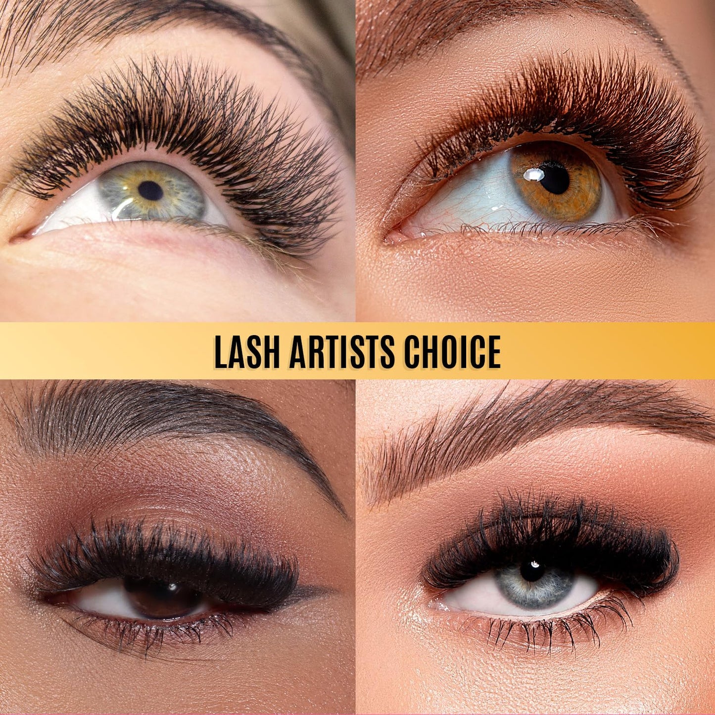 Individual Lashes Semi Permanent Mink Lashes by STACY LASH | Volume & Classic Lash Extensions | C Curl Eye Lashes | Eyelash Extension Supplies for Lash Tech | 16-Rows Lash Tray | C-0.15-MIX 8-15