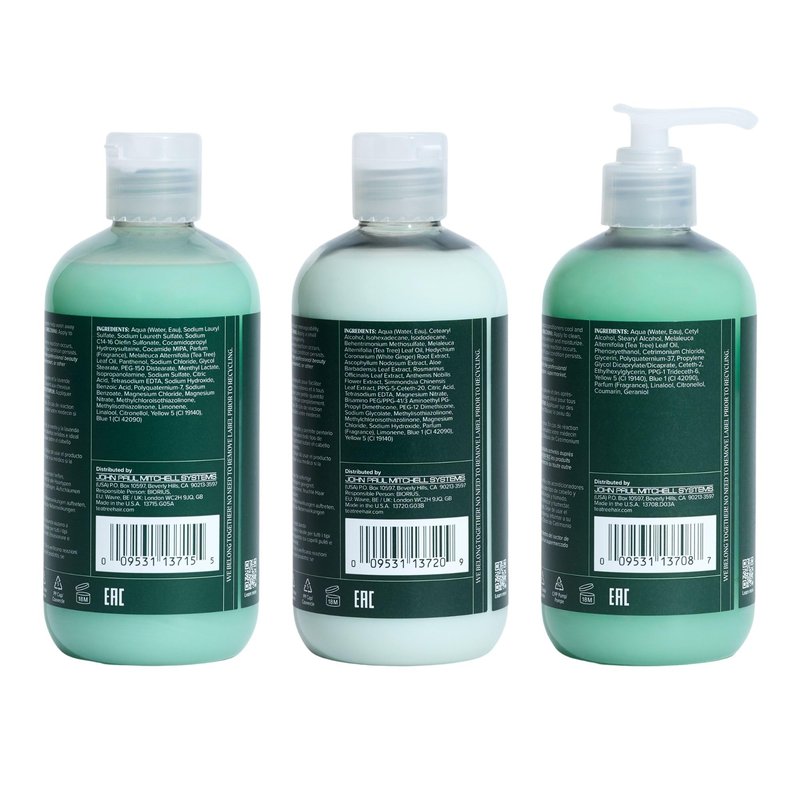 Tea Tree Special Shampoo, Conditioner and Hair and Body Moisturizer, For All Hair Types, 2.5 fl oz, Set