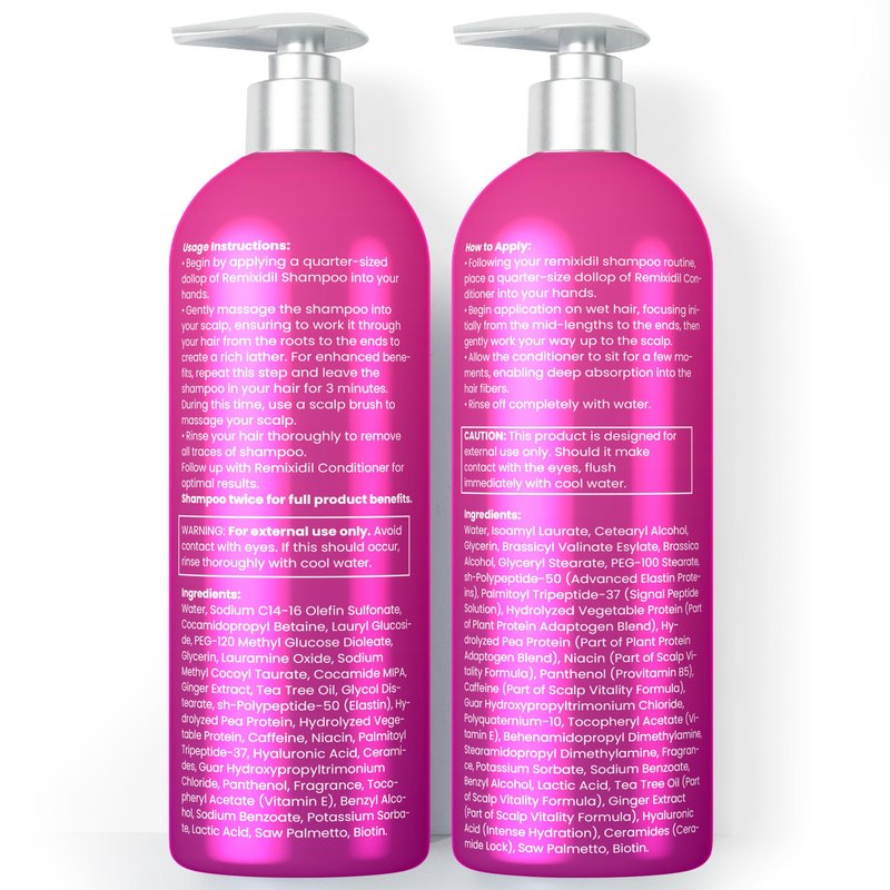 32 OZ Kit Hair Growth Shampoo and Conditioner Set for Women | Effective Hair Regrowth Treatment | Strengthening, Thickening & Soothing Formula for Healthy, Vibrant Hair | Salon Size
