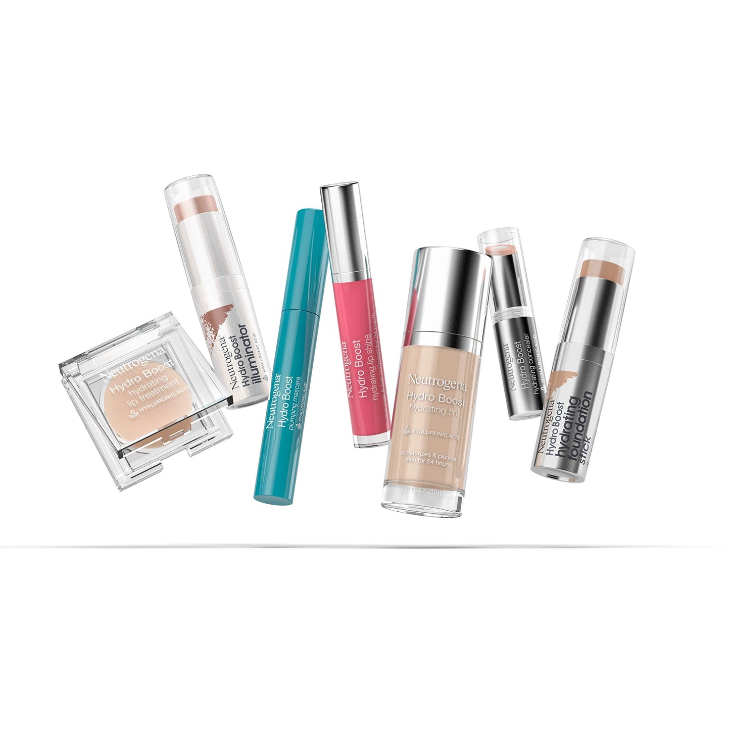 Neutrogena Hydro Boost Illuminator Makeup Stick with Hyaluronic Acid, Moisturizing Highlighter to Improve & Illuminate Skin, Dermatologist-Tested with Mistake-Proof Application, Rose, 0.29 oz