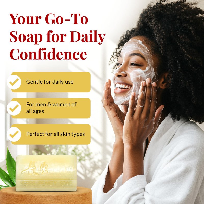 FACEDOCTOR Complexion Bar Soap | Acne & Rosacea Treatment with Sea Buckthorn Oil | Award Winning Face, Body & Back Pimple Wash | Gentle Skin Care Cleanser for Sensitive, Oily & Dry Skin | Men & Women
