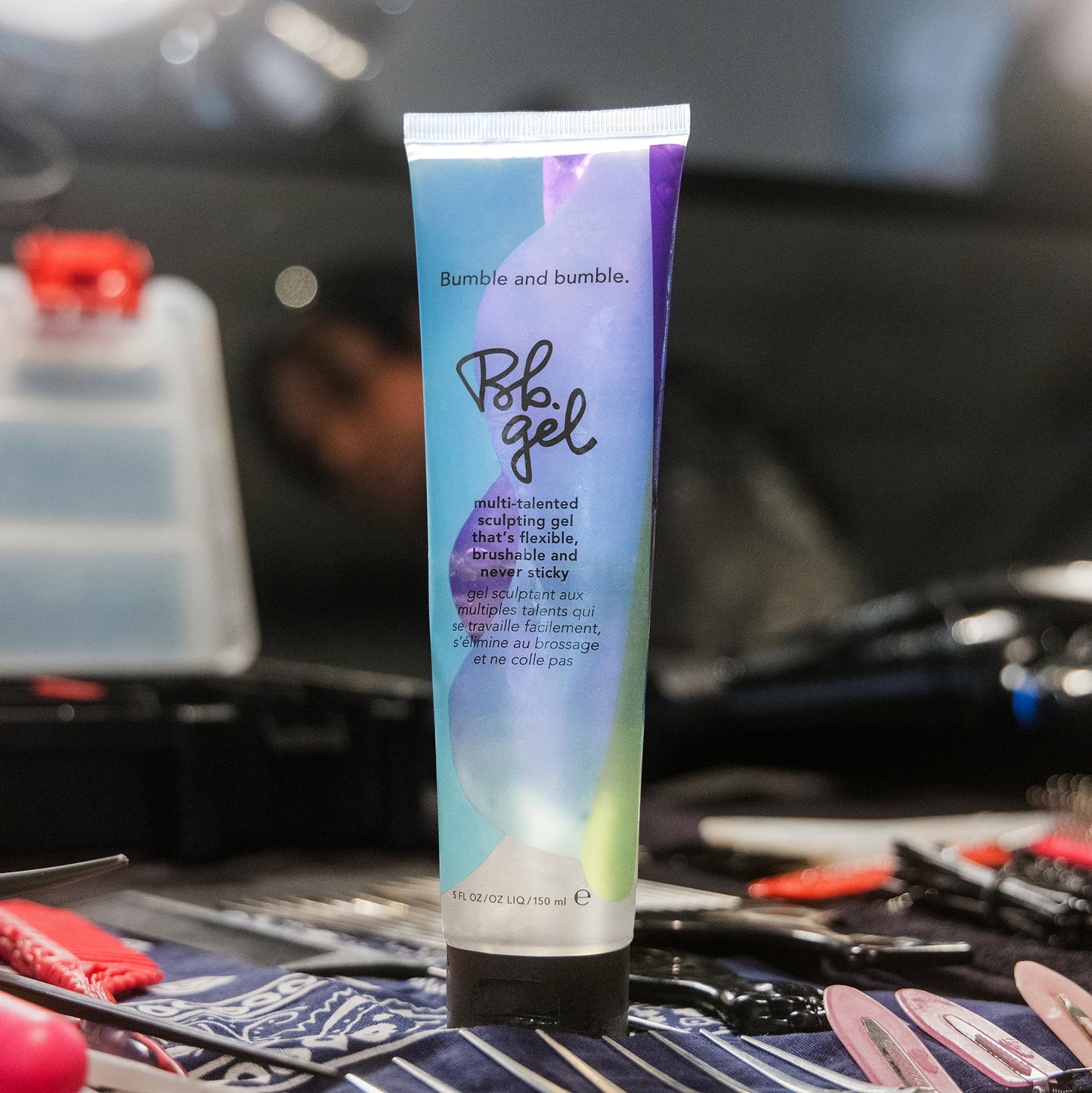 Bumble and bumble. Hair Gel Sculpting Medium | Flexible + Brushable | Adds Shine | Flake Free Finish | For All Curly, Wavy, Straight Hair Types, 5 Fl Oz