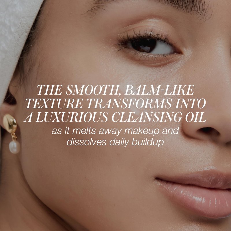 RMS Beauty Coconut Clean Cleansing Balm - Hydrating Makeup Remover & Face Wash - Melting Balm to Oil with Vitamin C & Kakadu Plum - 1.76 oz