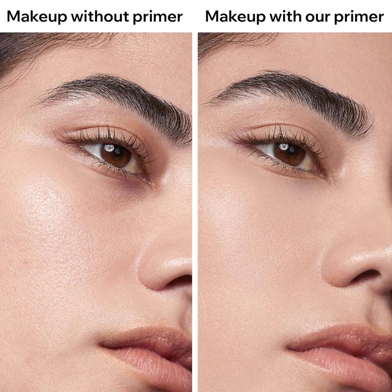 Silicone Face Primer - Blurs Pores & Hydrates Skin for Flawless Makeup | Oil-Free, Lightweight, Vegan