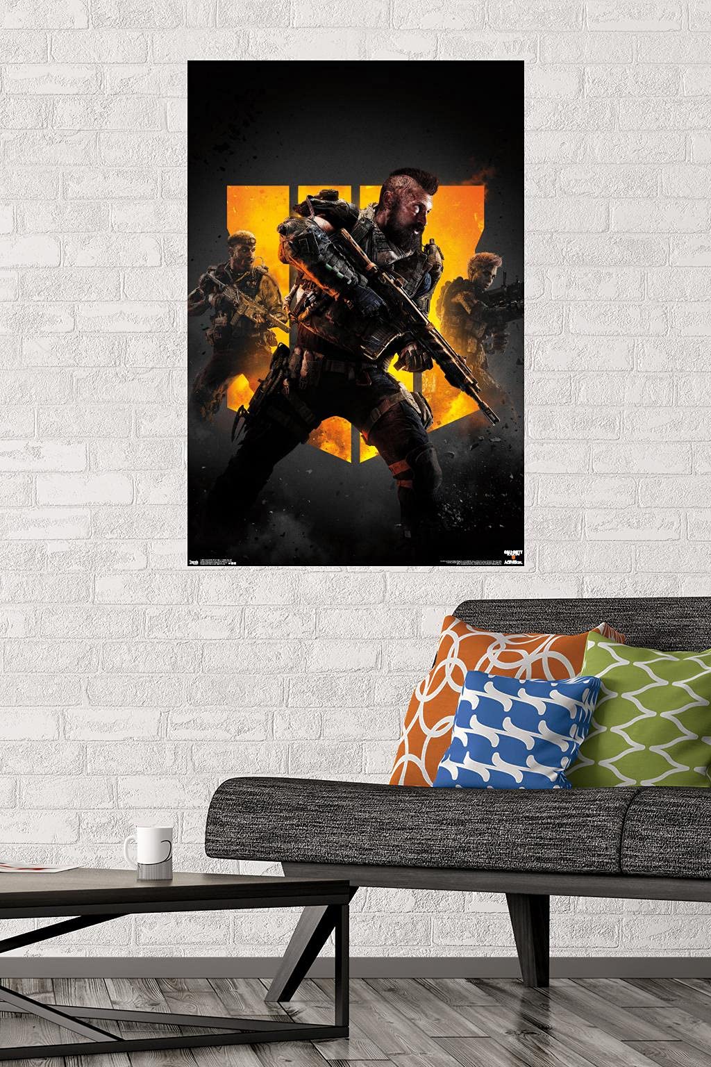 Trends International Call of Duty: Black Ops 4 - Group Key Art Wall Poster, 22.375" x 34", Unframed Version