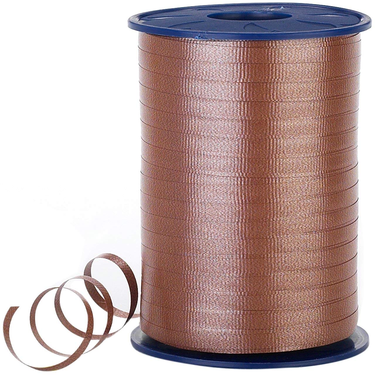 Morex Curling Ribbon 3/16" 500 Yds for Gift Wrapping, Balloon String, Birthday Parties, Holidays, Decorations, Chocolate