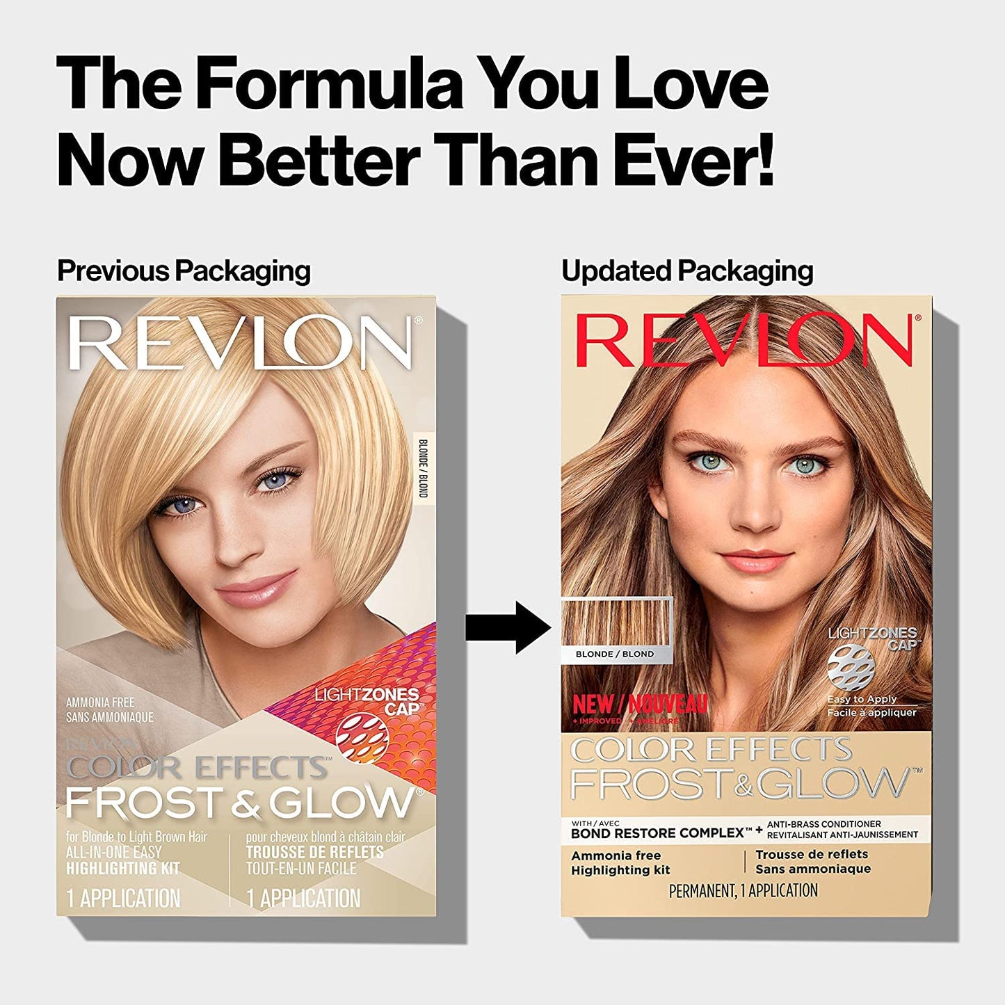 Revlon Color Effects Highlighting Kit, Permanent Hair Dye, For Balayage, Frosting, & Ombre Styling, Ammonia & Paraben Free, 20 Blonde, 8 Oz (Pack of 1)