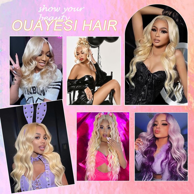 30 Inch Blonde Body Wave Hair Bundles - 100% Unprocessed Brazilian Virgin Hair Extensions
