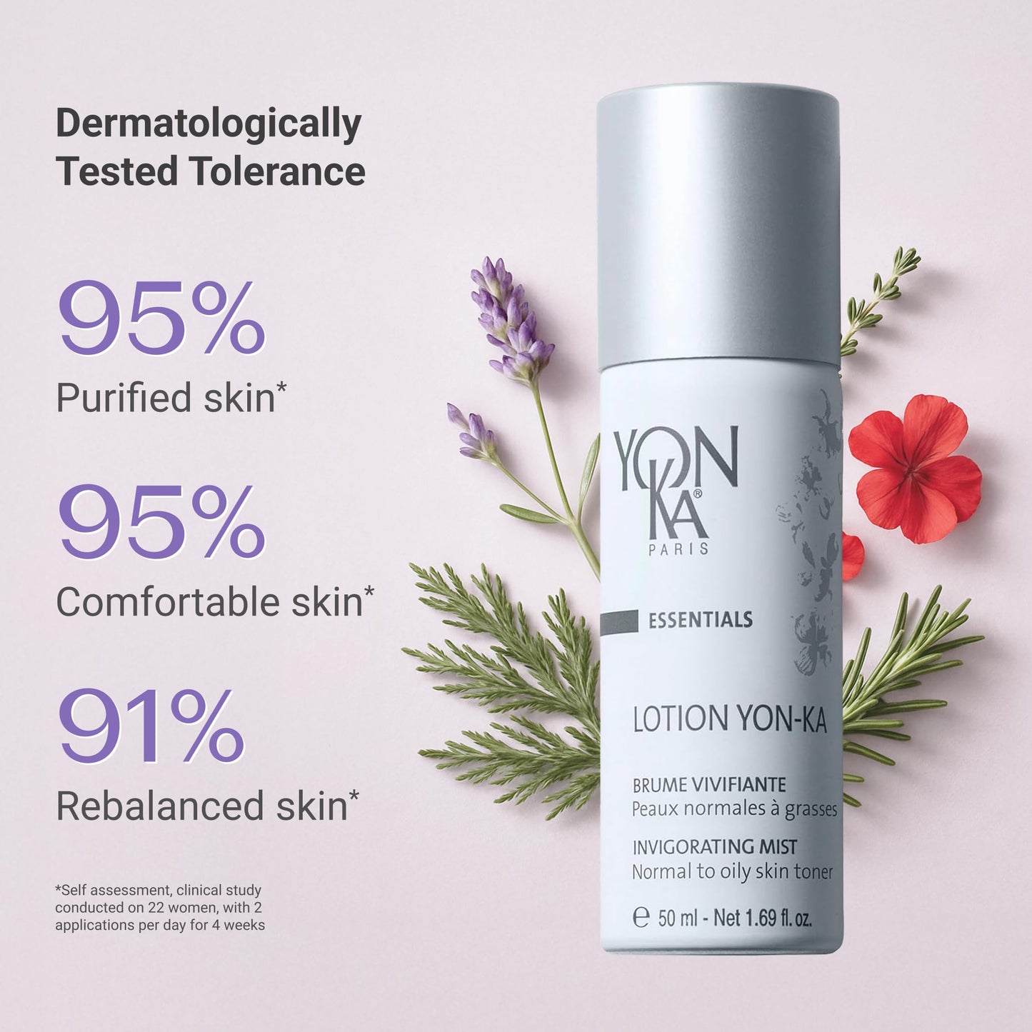 Yon-Ka Travel Lotion PNG Hydrating Face Toner, 1.69 fl oz