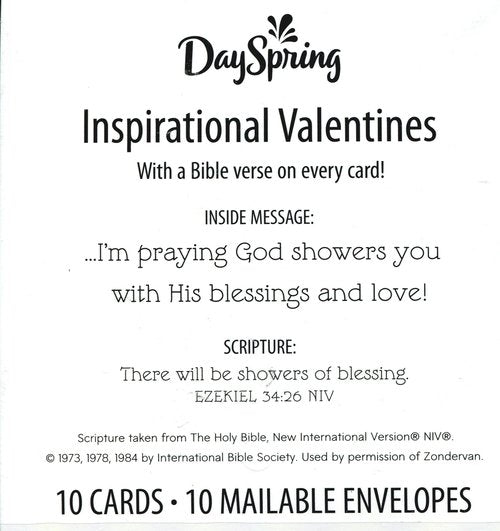 DaySpring - This Valentine's Day - 10 Valentine's Day Note Cards, NIV (83099)