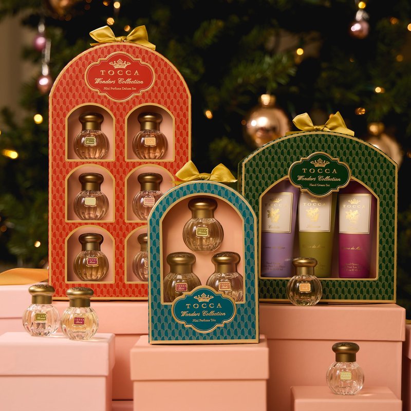 Tocca Wonders Collection Mini Perfume Gift Set ($45 Value) - Trio Includes Florence, Lucia and Laila, 5 ml Each Perfume Dabbers