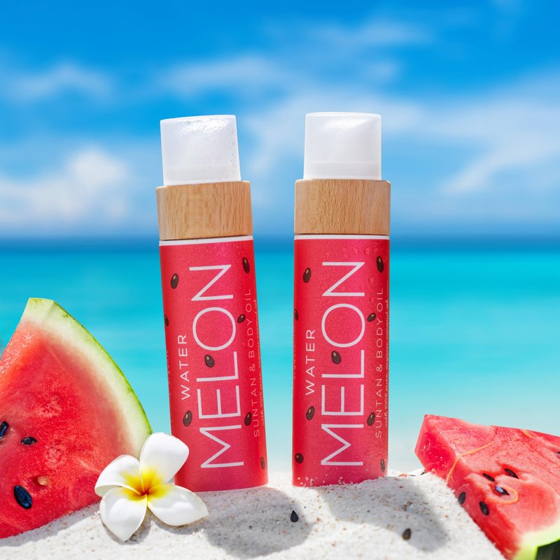 COCOSOLIS WATERMELON Tanning Bed Lotion - Organic Tanning Lotion - Deep fast, Intensive Tan - Tanning Bed Lotion Accelerator for Indoor & Outdoor Tanning Beds