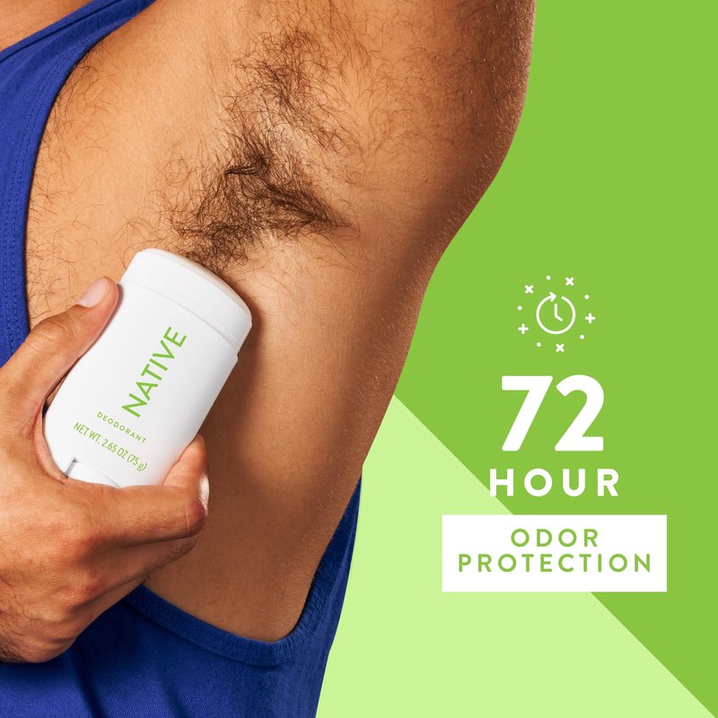 Native Sensitive Deodorant Contains Naturally Derived Ingredients, 72 Hour Odor Control | Deodorant for Women & Men, Aluminum Free with Baking Soda, Coconut Oil and Shea Butter, Cucumber & Mint