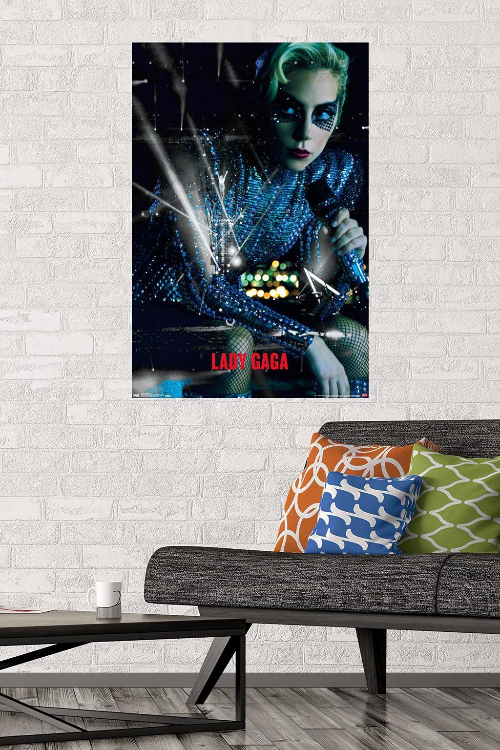 Trends International Lady Gaga - Live Wall Poster, 22.375" x 34", Unframed Version