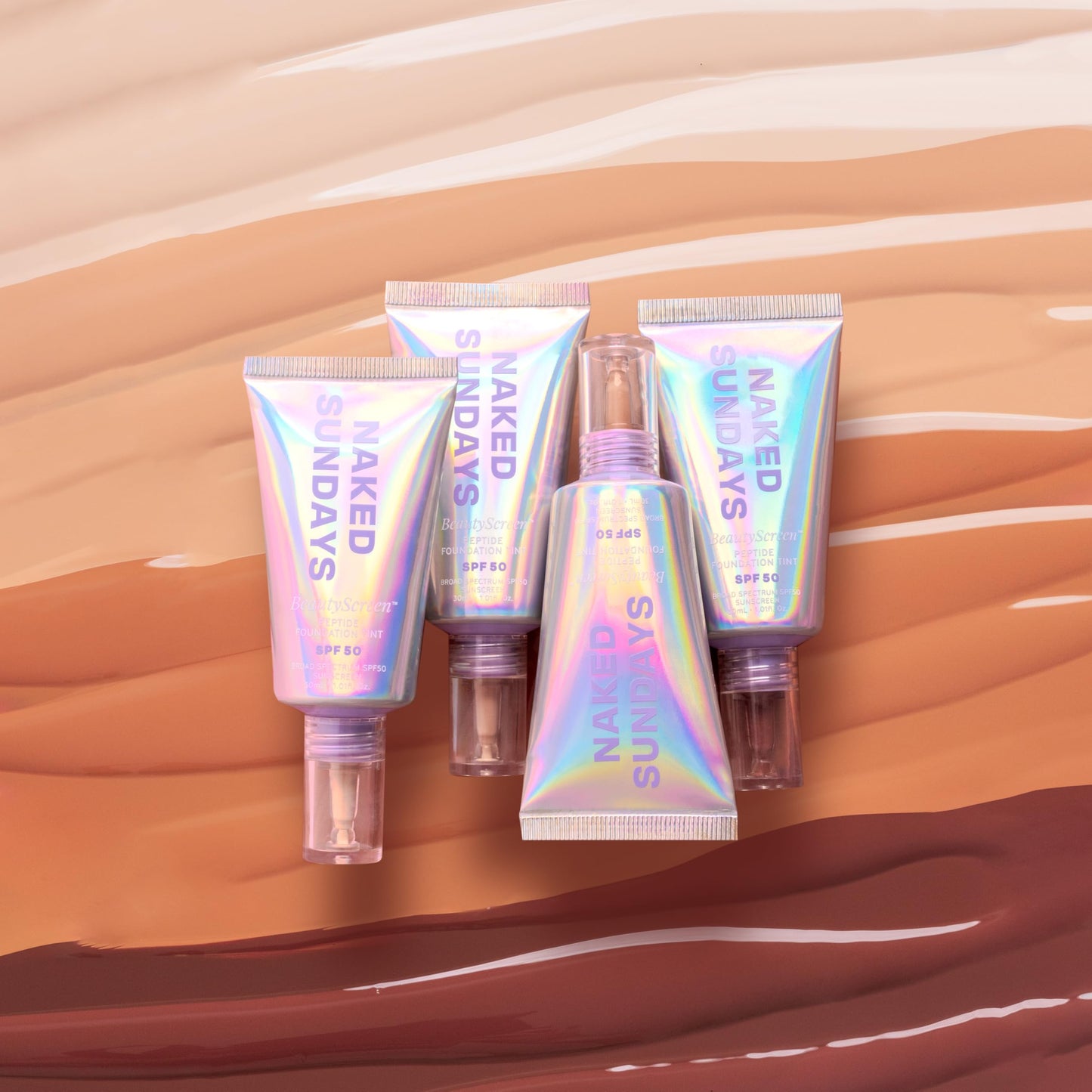 Naked Sundays SPF 50 2-in-1 Mineral Skin Tint, 2.5 Light Neutral, 1.01oz