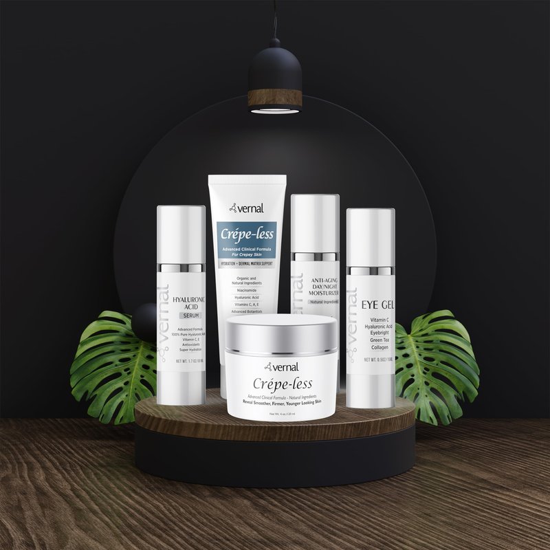 Vernal All-in-One Anti Aging Moisturizer Infused Wrinkle Smoothing Cream | Get Smoother, Firmer Luminous Looking Skin Without Injections or Fillers