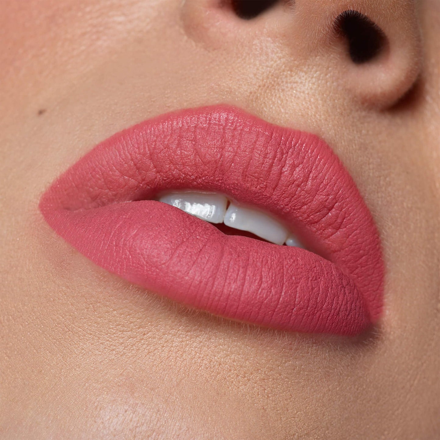 Nudestix Intense Matte Lip + Cheek Pencil – 3-in-1 Long-Wear Matte Lipstick, Lip Liner & Blush Stick | Waterproof, Vegan, Preservative-Free | Soft Blurred Finish, Shade: Kiss