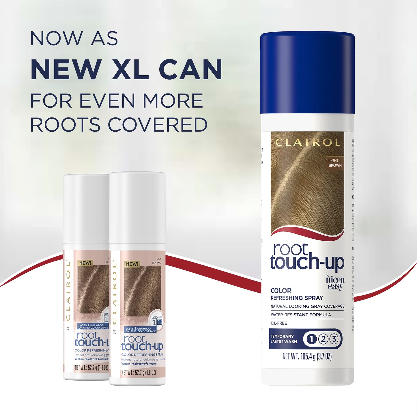 Clairol Root Touch-Up Temporary Spray, Light Brown Hair Color, 1.85 Ounce (Pack of 2)