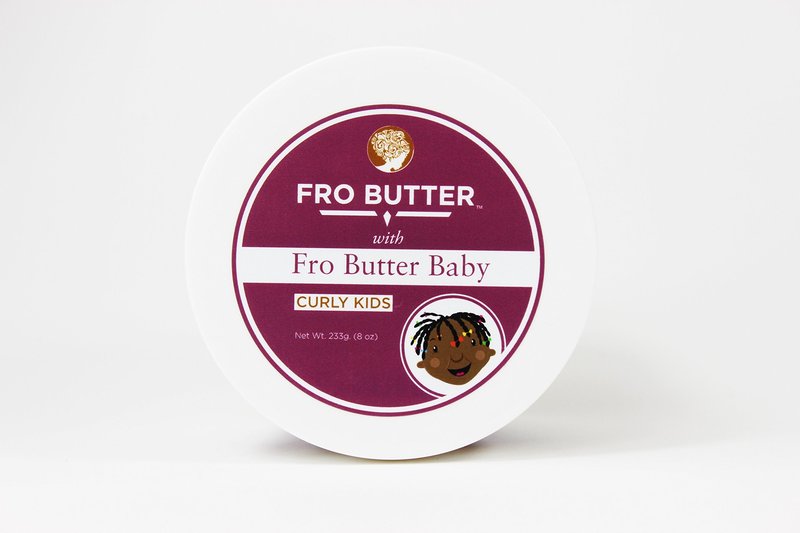 Fro Butter Baby Hair Moisturizer for Babies - Baby Curl Cream & Kids Hair Butter - Natural Toddler Styling Cream for Curly Hair - Baby & Toddler Hair Care