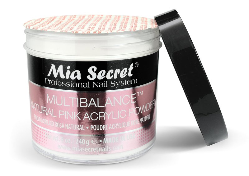 Mia Secret Multibalance Natural Pink Acrylic Nail Powder 8oz