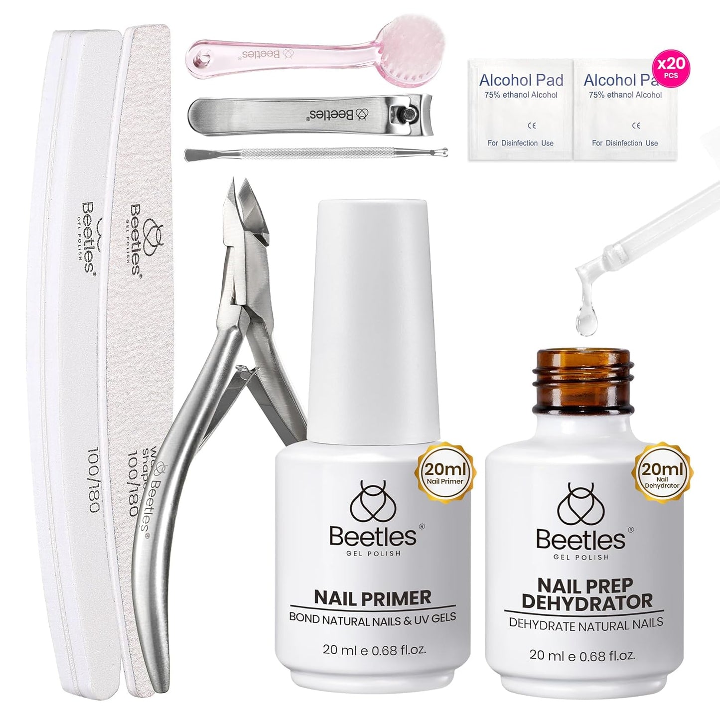 beetles Gel Polish Liquid Latex for Nails: 15ML Simple Peel off Cuticle Guard for Nail Polish Nail Art Liquid Latex Barrier Protector Manicure Cuticle Protectors with Stick Gifts for Women
