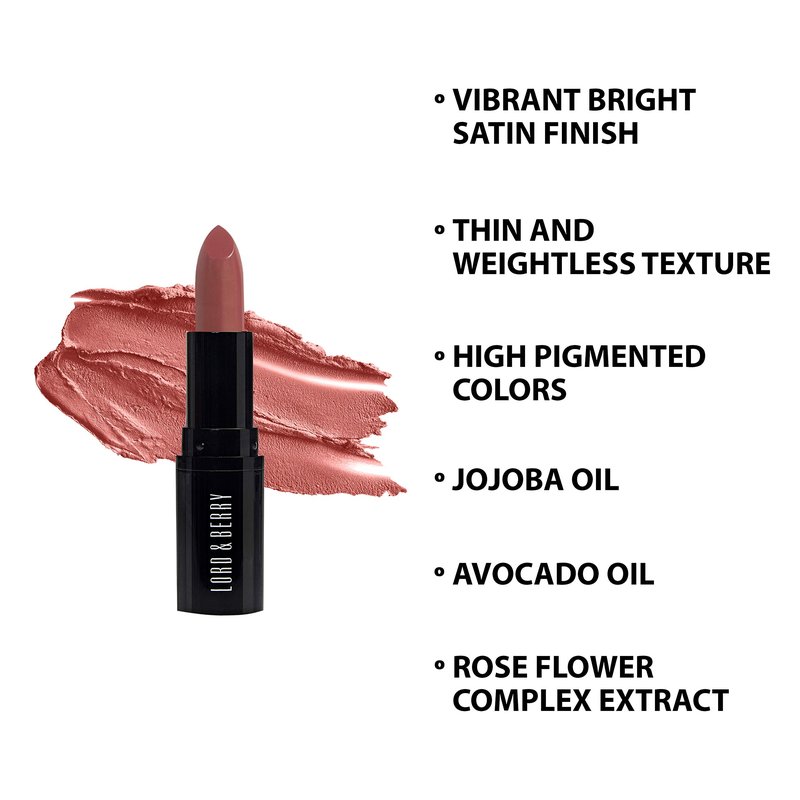 Lord & Berry ABSOLUTE Bright Satin Pigmented Lipstick