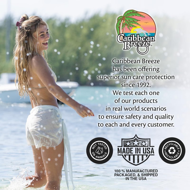 Reef Friendly Sunscreen SPF 30 Lotion, Mango Lime Scent, Rich in Anti-Oxidants, Water Resistant Up to 80 Minutes, Broad Spectrum Body Sunscreen, 4 oz, 2 Pack
