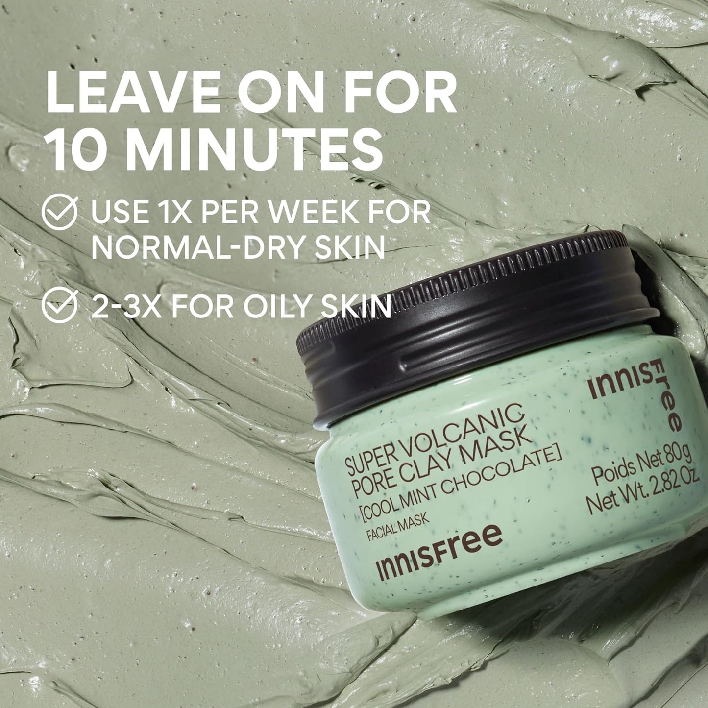 Innisfree Super Volcanic Clay Mask - Pore-Reducing Treatment for Oily Skin | Limited Edition Gift Sets Available