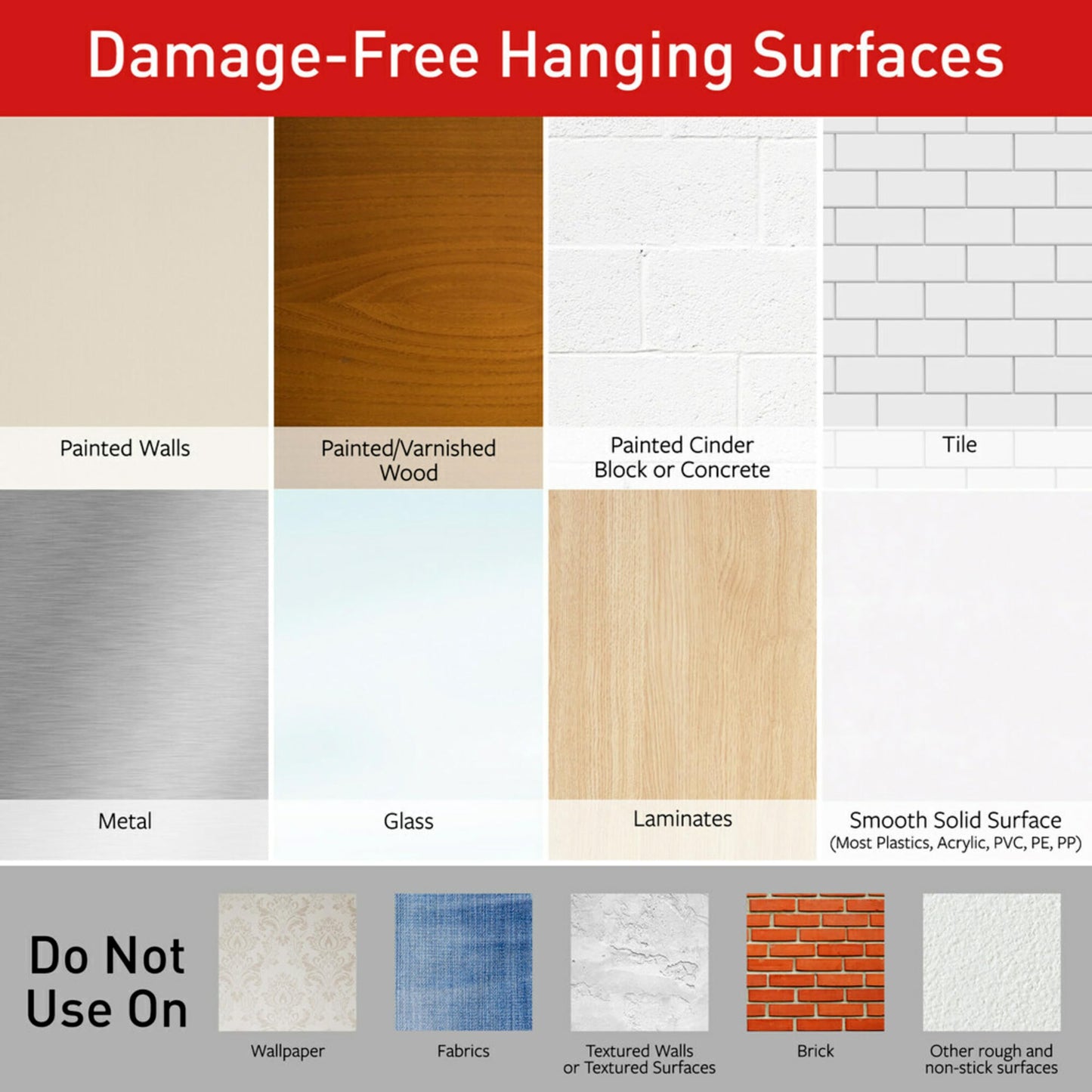 Command Decorating Clips, 40 Clips and 48 Command Strips, Damage-Free Hanging Light Clips with Adhesive Strips, No Tools Small Wall Clips for Hanging Lights and Cables