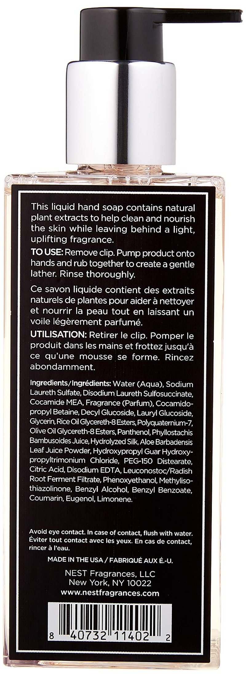 NEST Fragrances Scented Liquid Hand Soap- Pumpkin Chai , 10 fl oz