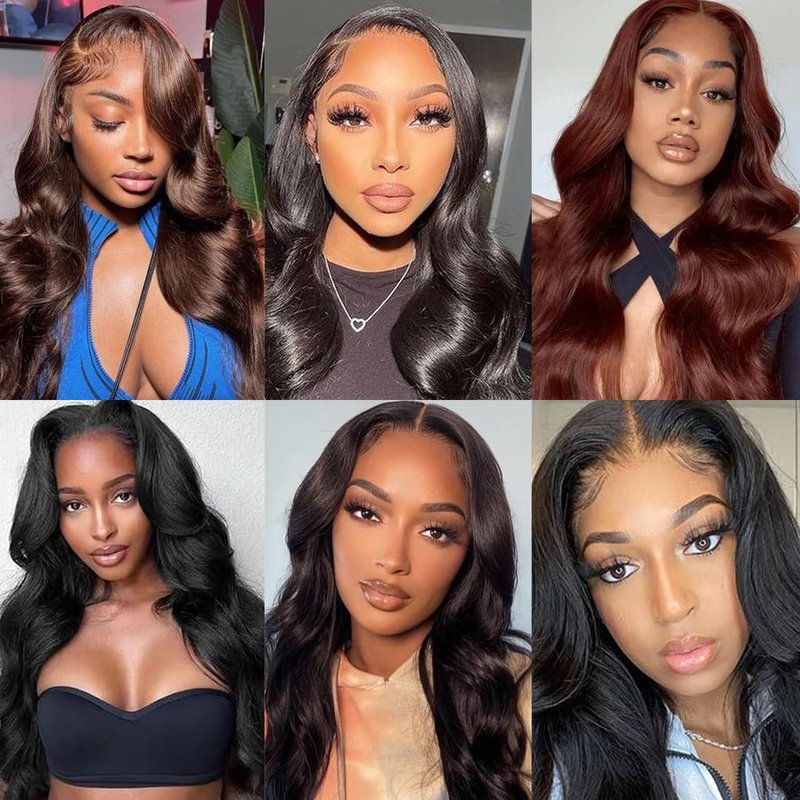 5x5 Lace Closure Body Wave HD Lace Closure Pre Plucked 100% Brazilian Virgin Human Hair Extensions for Black Women with Baby Hair Free Part Natural Color