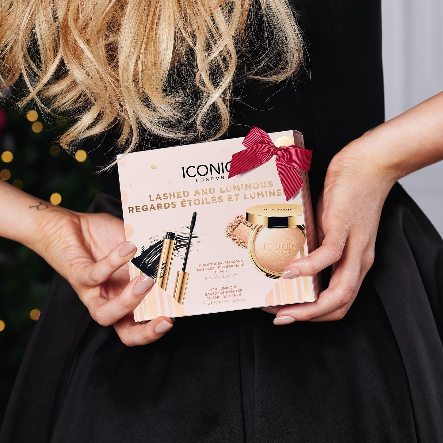 ICONIC LONDON Name a Better DUO Gift Set | Includes Triple Threat Mascara and Prep-Set-Glow Original