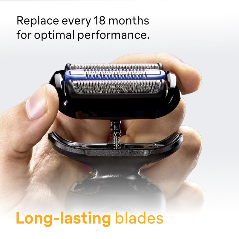 Braun Electric Razor for Men Series 5, Beard Shaver, Electric Shaver, Precision Trimmer, 4-in-1 Clean & Charge Center, S5 5160cc