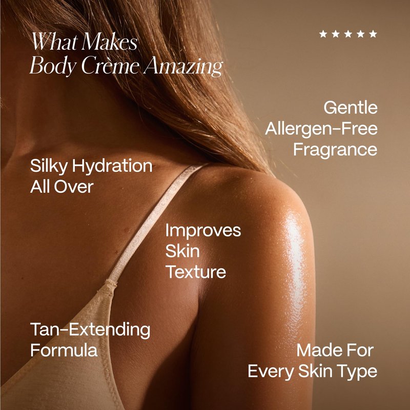 FILTER BY MOLLY-MAE Body Crème | Ultra-Hydrating Body Moisturizer for Women | Tan Extender, Enriched with Shea Butter & Natural Oils | Skin Moisturizer