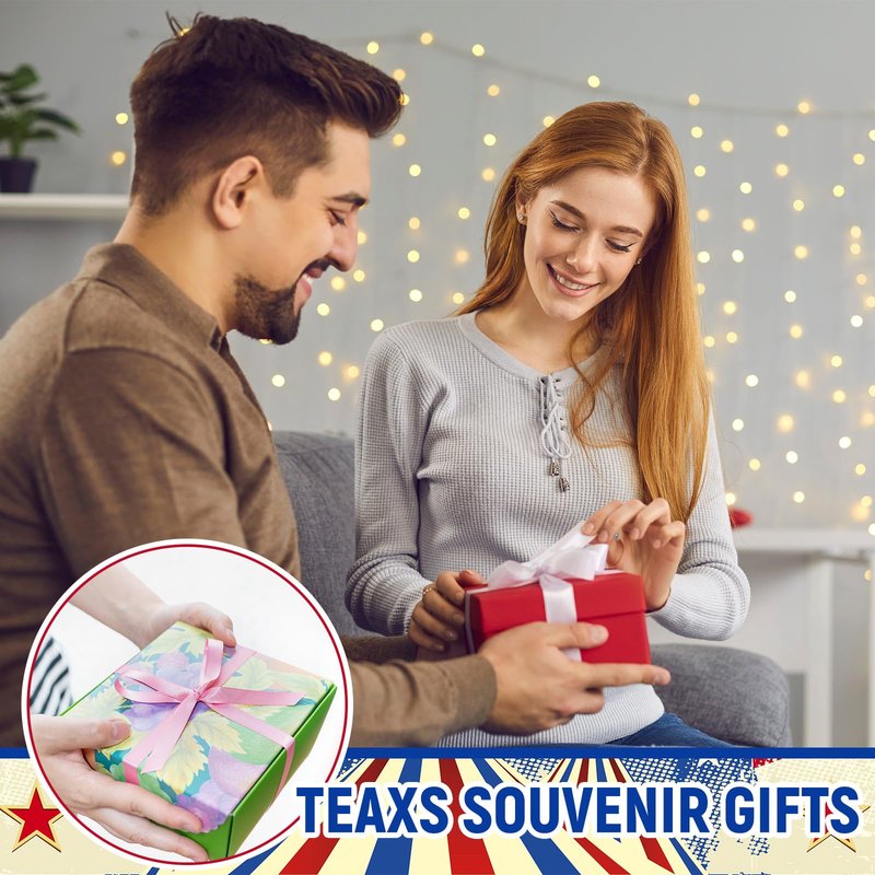 DoubleFill 30 Pcs Texas Souvenirs Gifts Texas City Compact Mirror Bulk Pocket Folding Makeup Mirror Employee Appreciation Gifts for Women Coworker