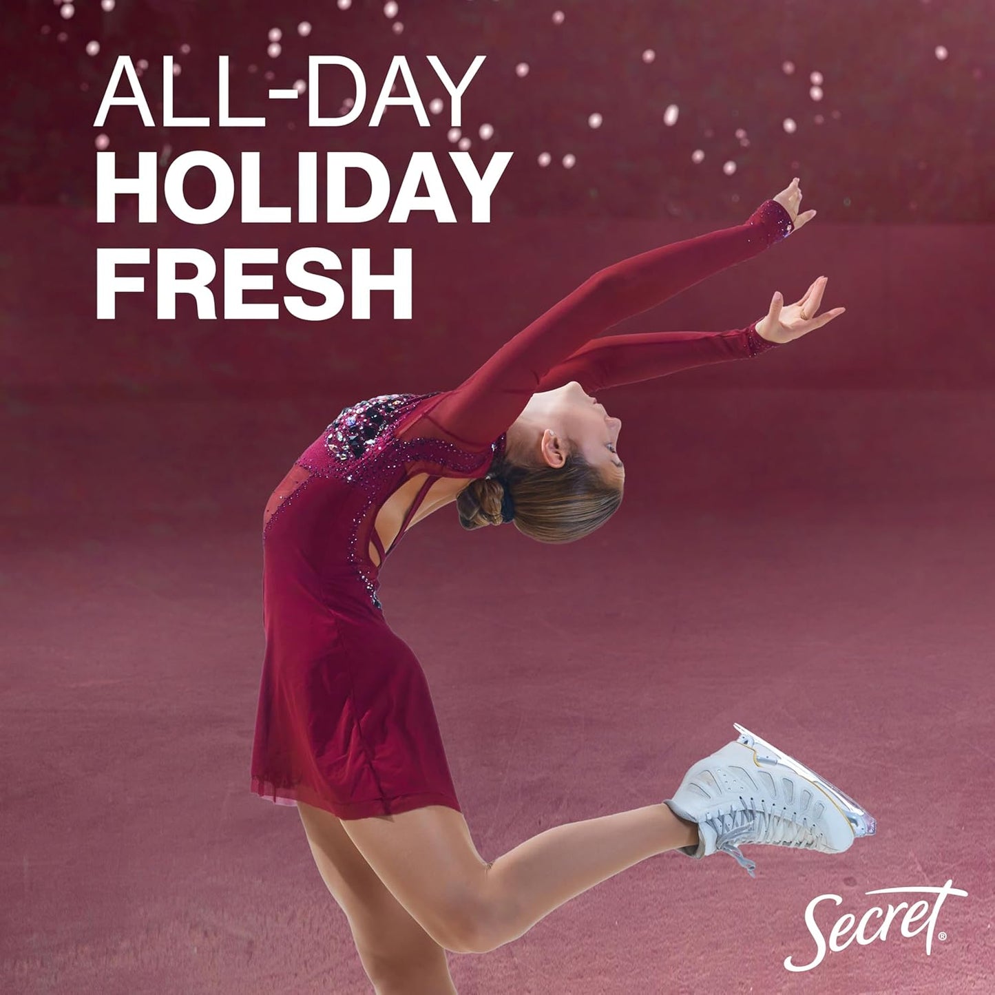 Secret Fresh Antiperspirant Deodorant for Women, 72hr Breathable Sweat & Odor Protection, Instant Freshness & Gentle, PH Balancing Minerals, Invisible Solid, Sweet Nectarine Scent, 2.6 oz