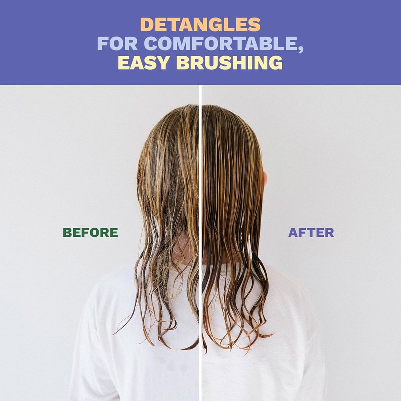 Mustela Detangling Conditioner - Nourishing Shea Butter & Avocado for Curly Hair | 6.76 Fl. Oz.