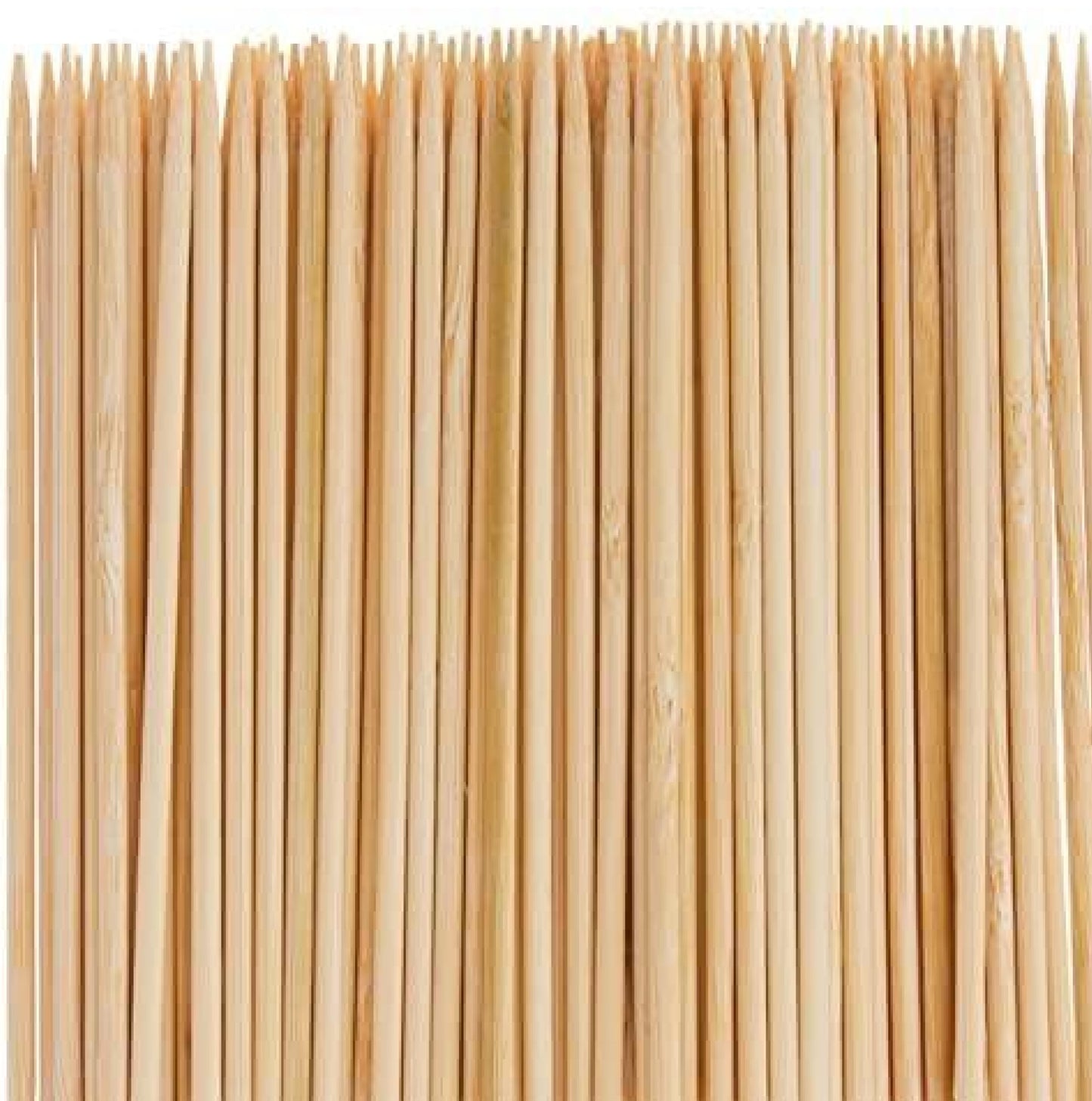 HIC Kitchen Bamboo BBQ Kabob Grill Skewers, 4-Inches Long, Set of 100
