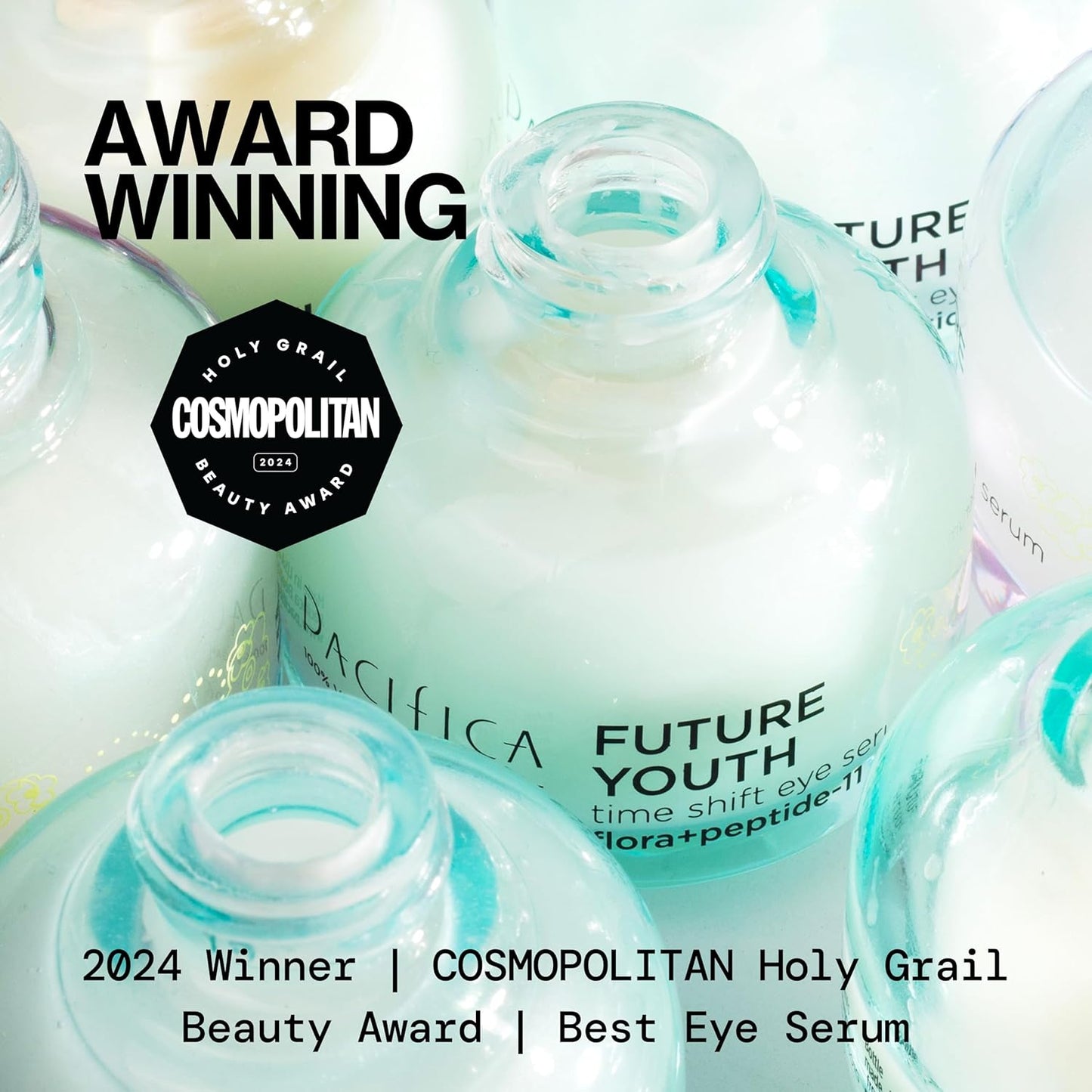 Pacifica Glow Baby Brightening Eye Cream – Vitamin C Under Eye Cream for Dark Circles & Puffiness, Caffeine-Infused Eye Brightener for Tired Eyes Fragrance-Free 0.5 oz Clean Vegan Dermatologist Tested